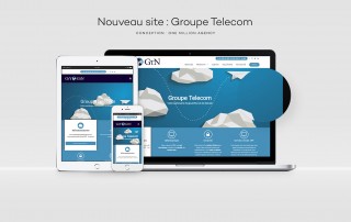 Nouveau site internet Groupe Telecom